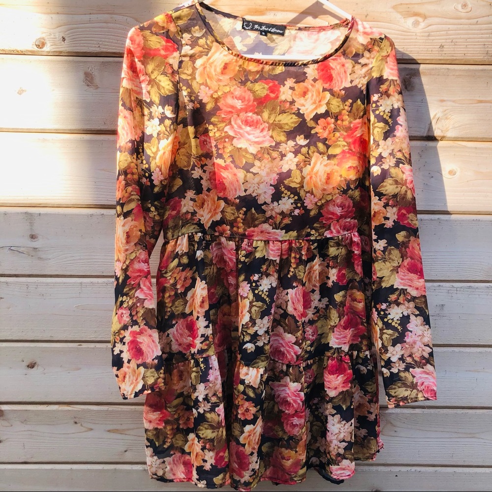 ✨sale✨ For Love & Lemons Floral Dress
